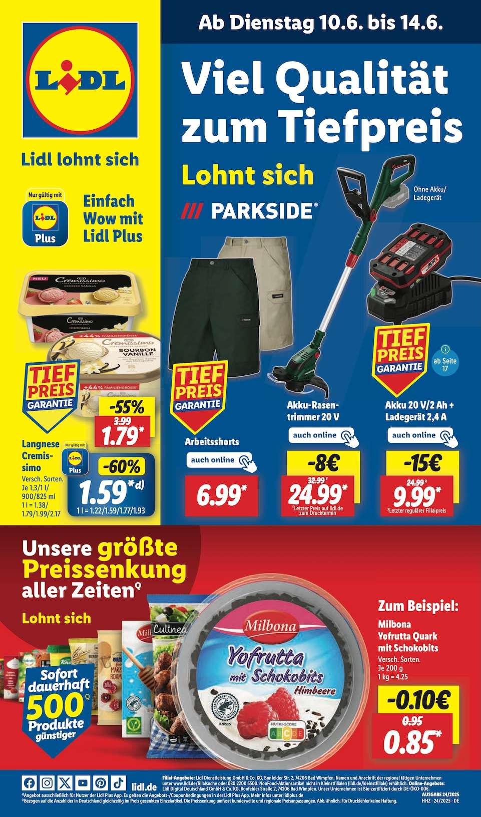 Lidl Aktueller Prospekt ab Dienstag Prospekt Vorschau
