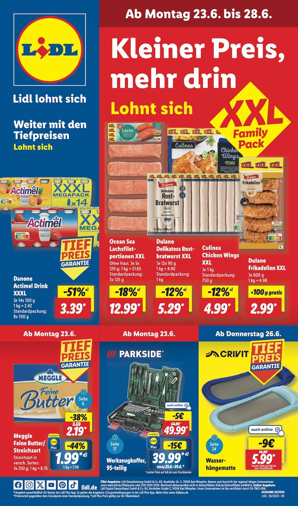 Lidl Aktueller Prospekt ab Montag Prospekt Vorschau