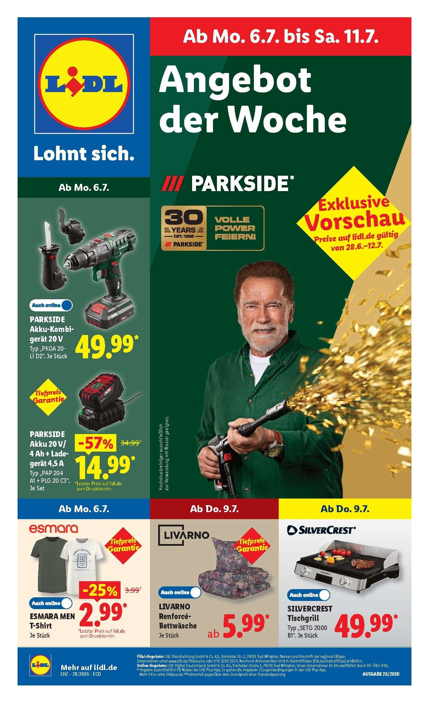 Lidl Aktueller Prospekt ab Montag Prospekt Vorschau