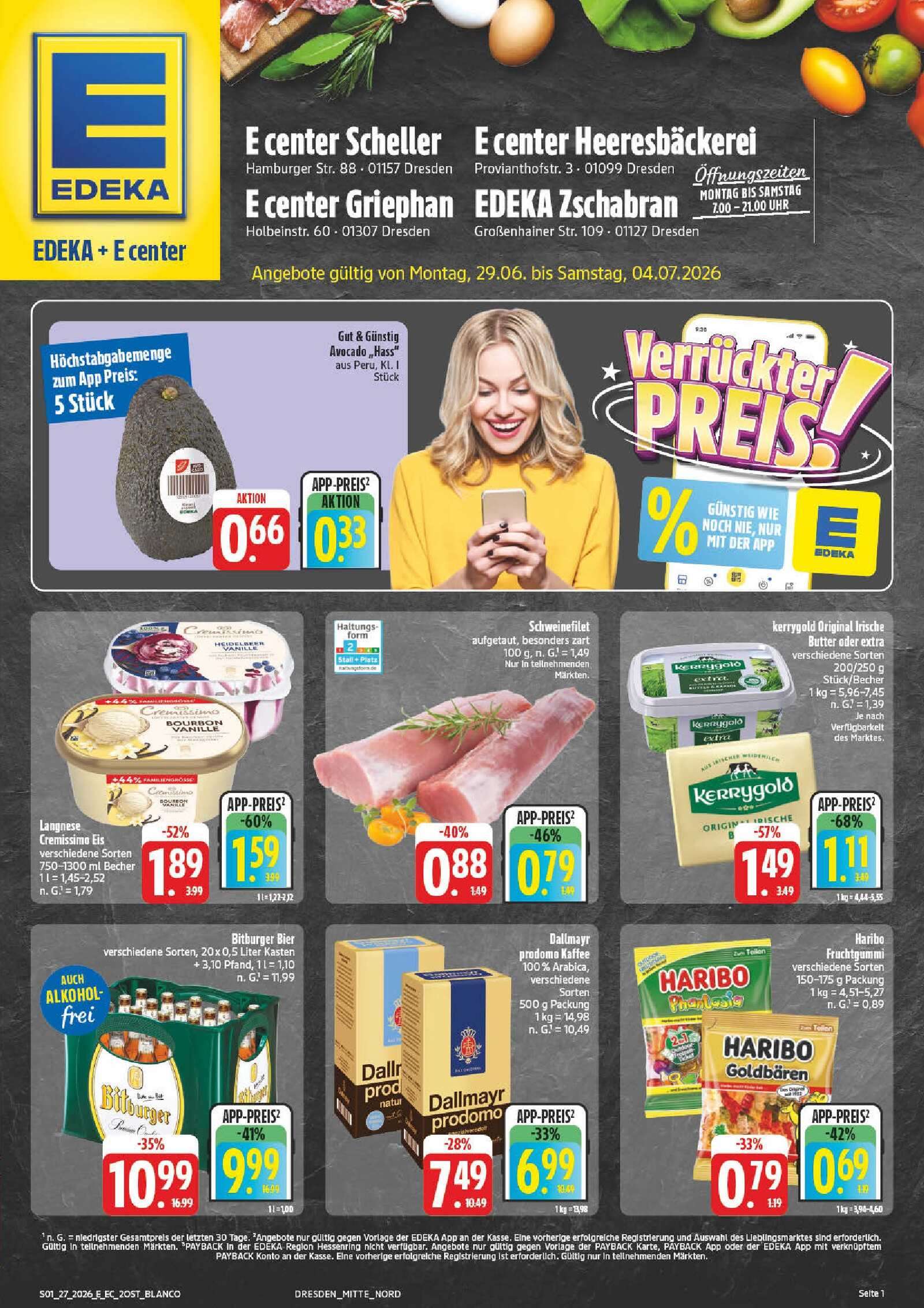 Edeka Prospekt ab Montag - Sachsen Prospekt Vorschau