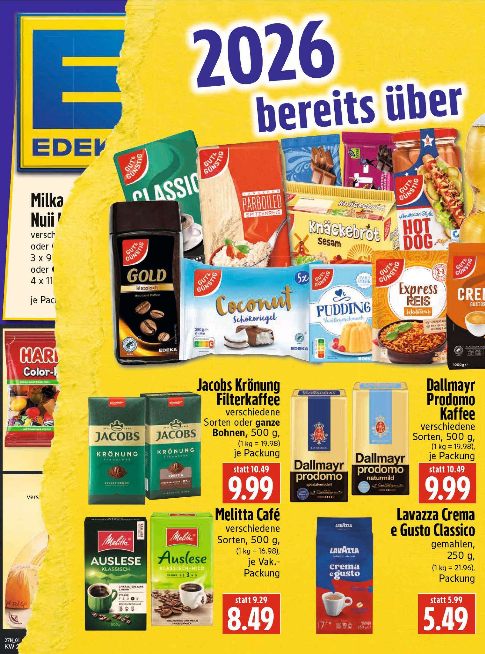 Edeka Prospekt ab Montag - Thüringen Prospekt Vorschau