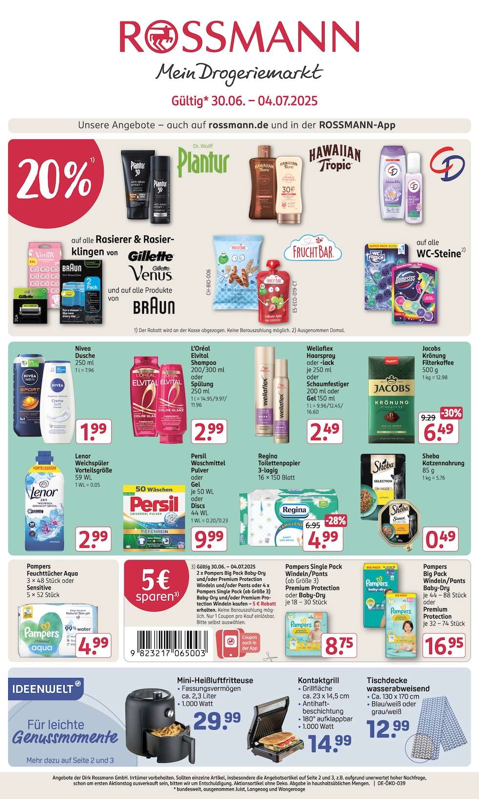 Rossmann Aktueller Prospekt ab Montag Prospekt Vorschau