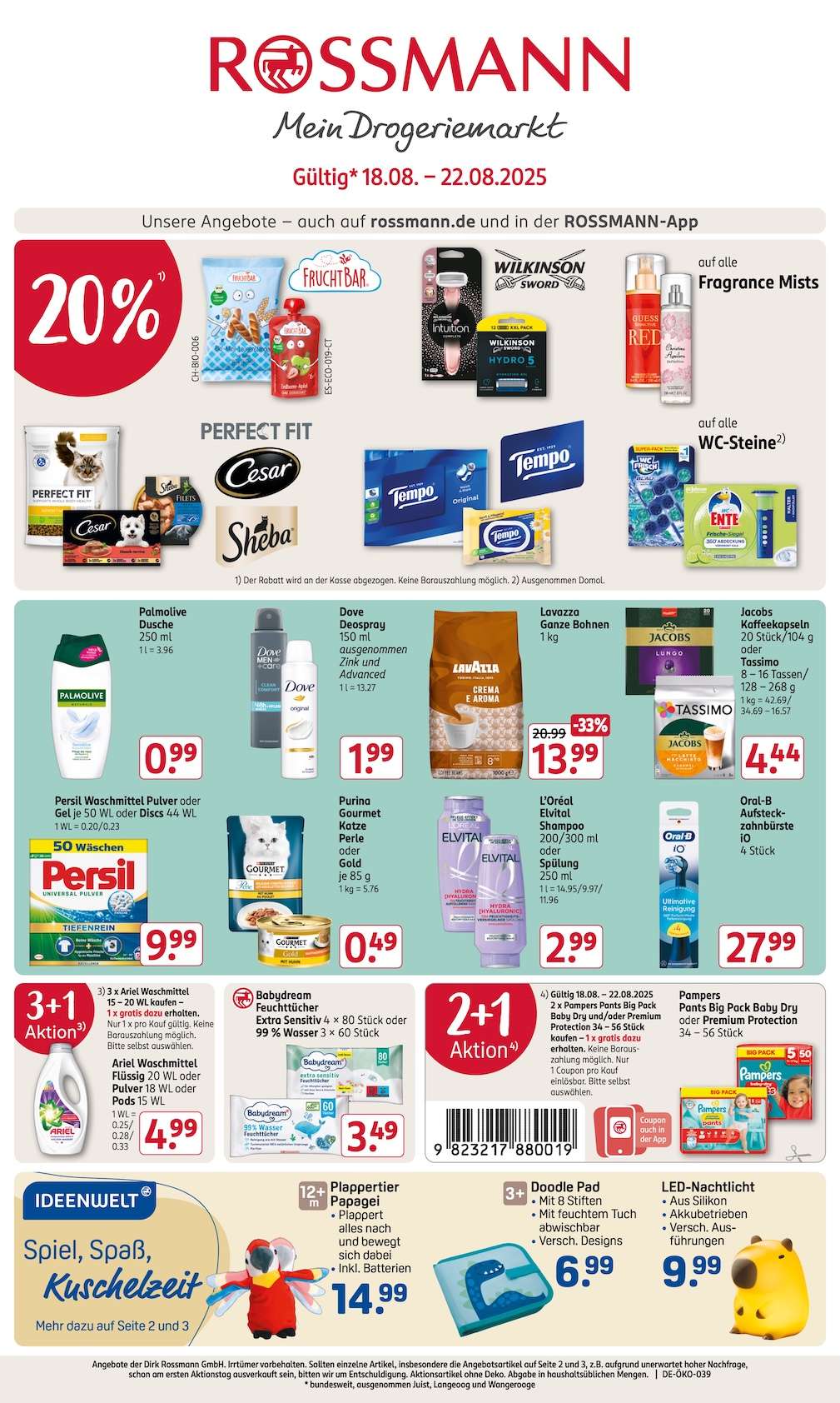 Rossmann Aktueller Prospekt ab Montag Prospekt Vorschau