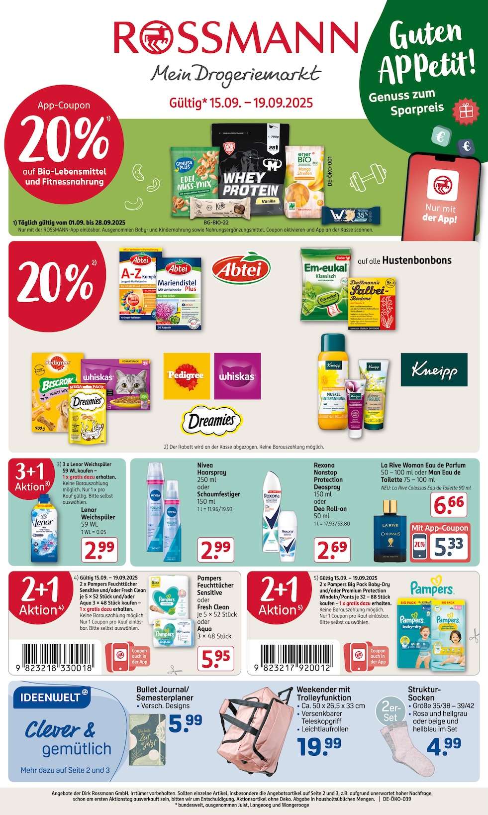 Rossmann Aktueller Prospekt ab Montag Prospekt Vorschau
