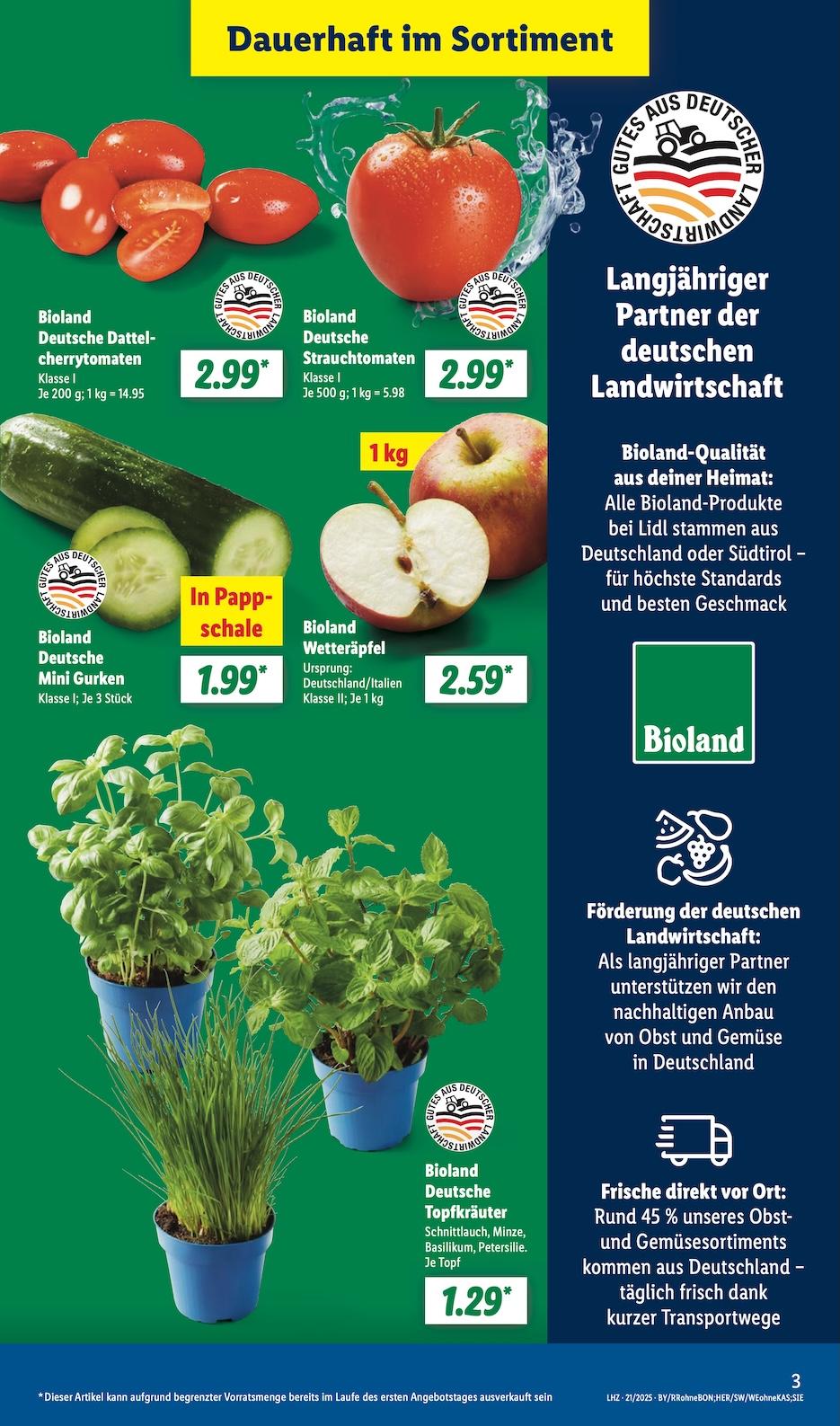 Lidl Aktueller Prospekt ab Montag Seite 3