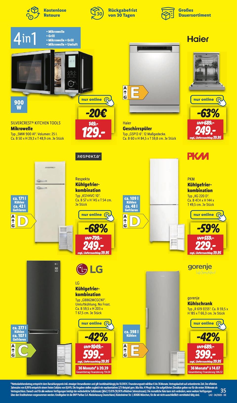 Lidl Aktueller Prospekt ab Dienstag Seite 55