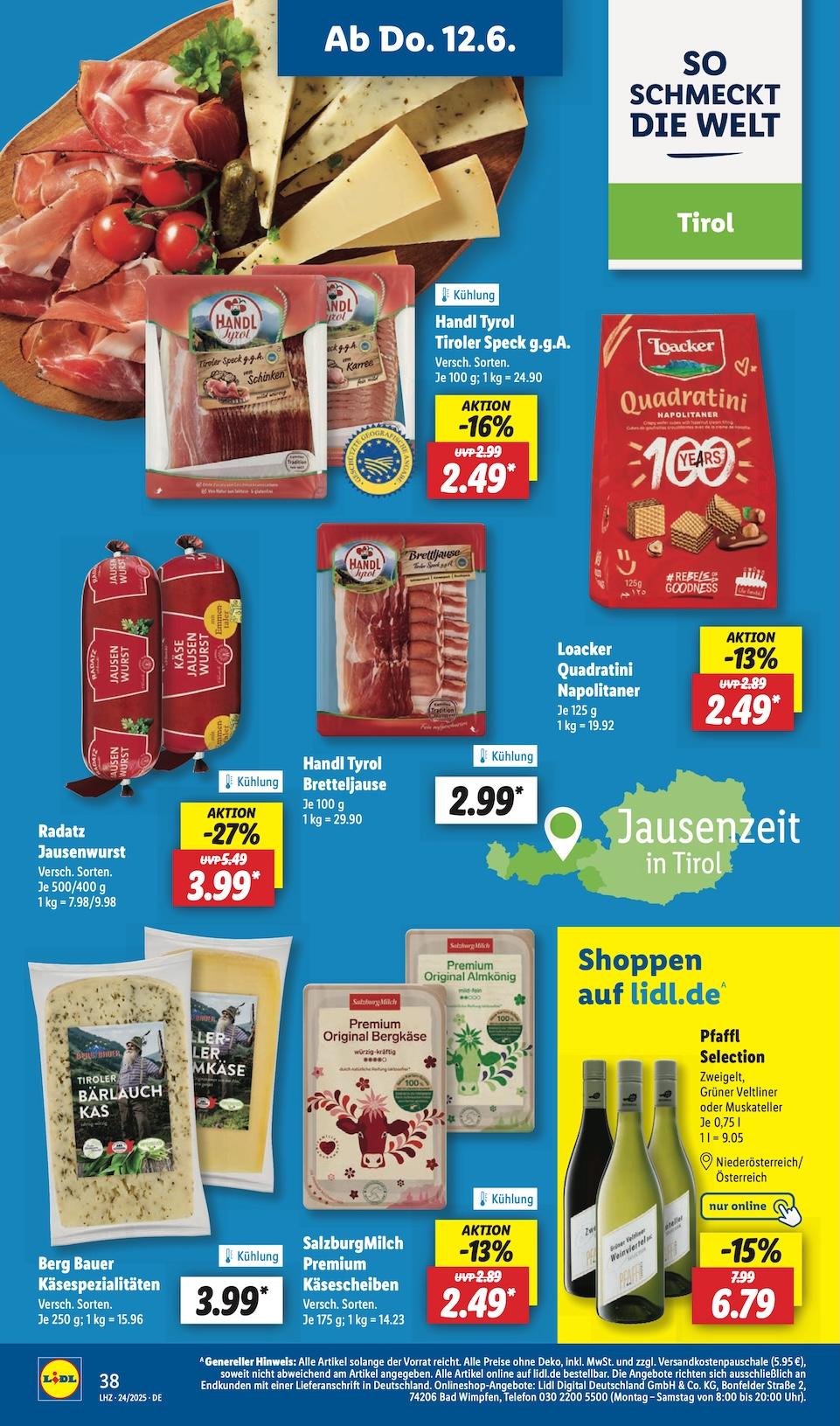 Lidl Aktueller Prospekt ab Dienstag Seite 58