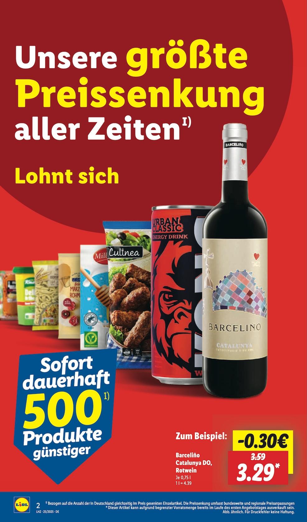 Lidl Aktueller Prospekt ab Montag Seite 2