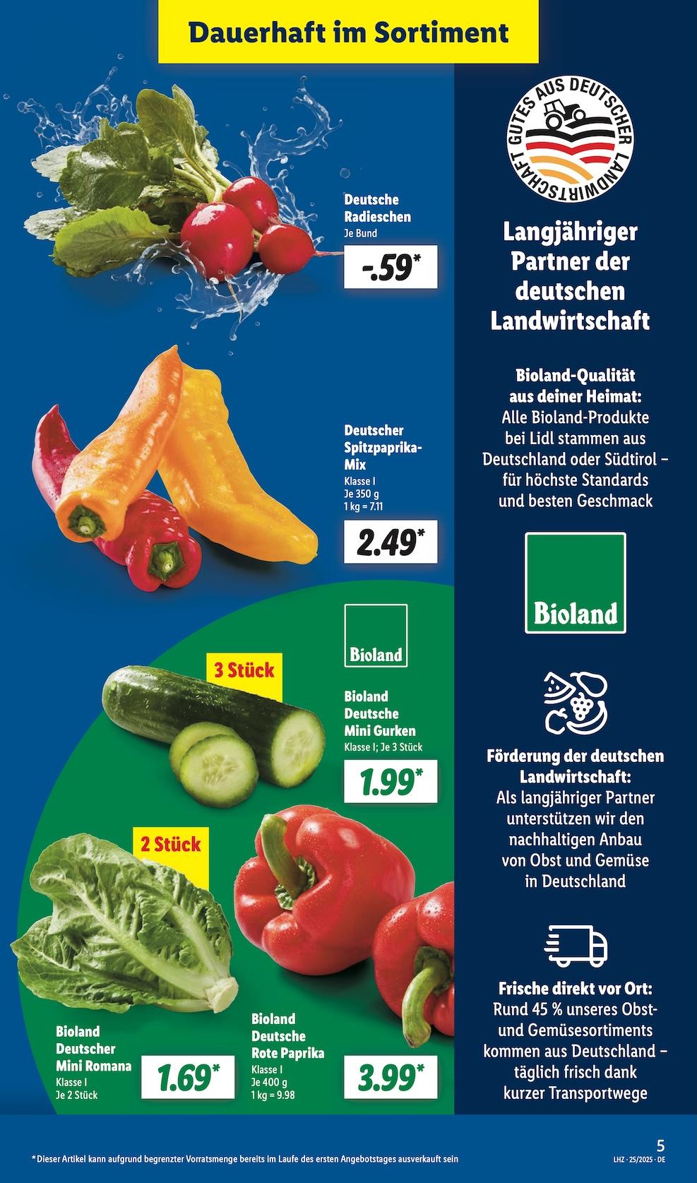 Lidl Aktueller Prospekt ab Montag Seite 5