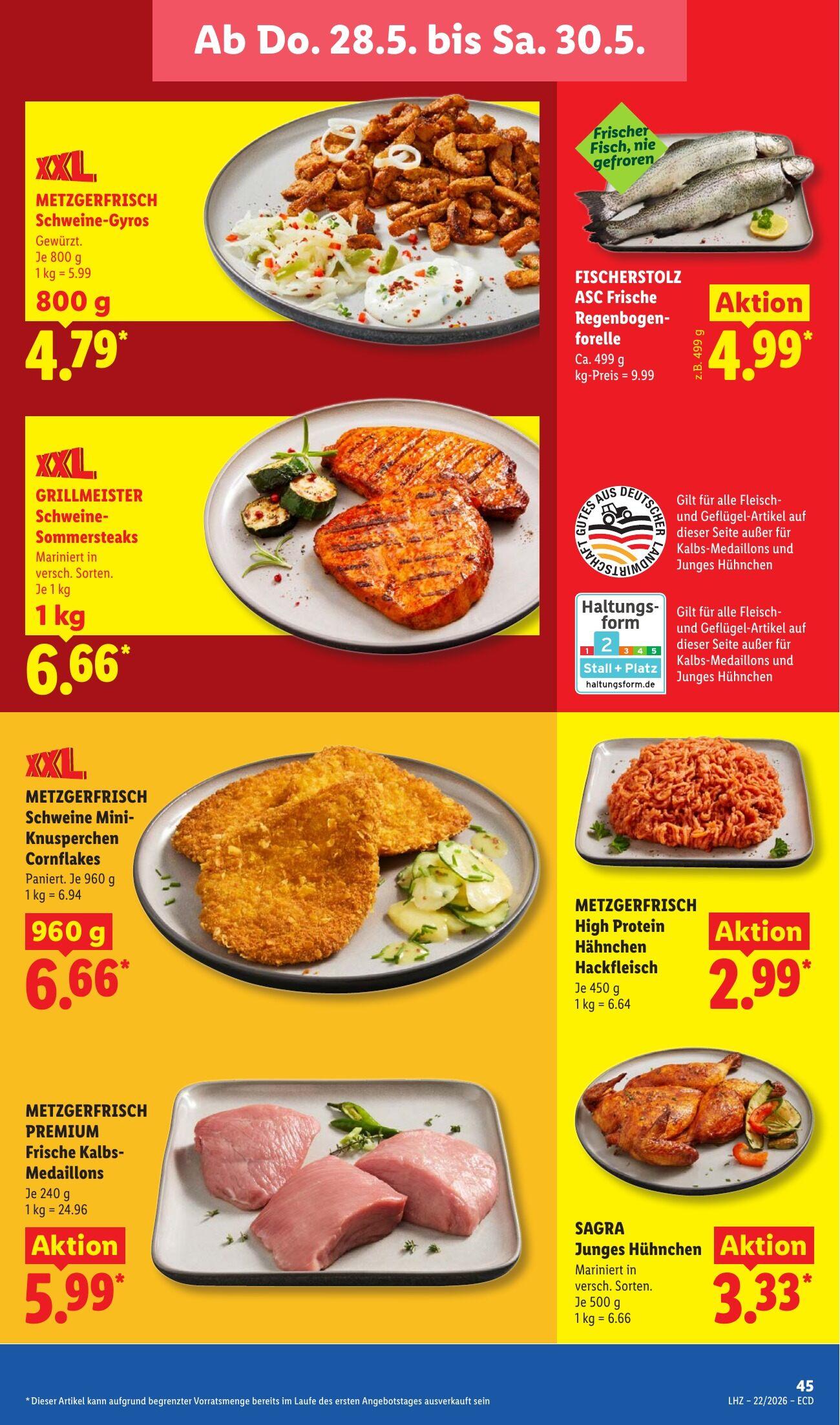 Lidl Aktueller Prospekt ab Dienstag Seite 63