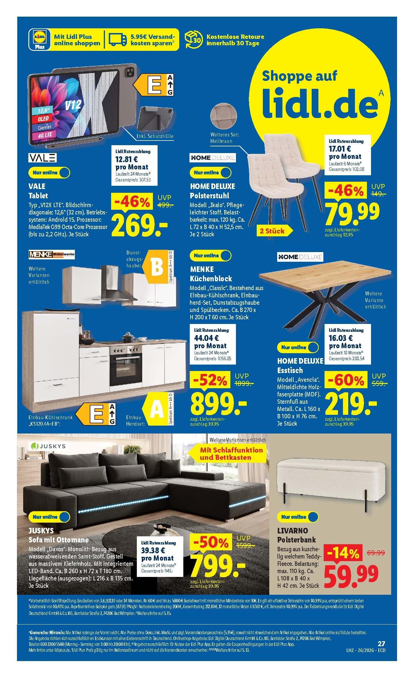 Lidl Aktueller Prospekt ab Montag Seite 27