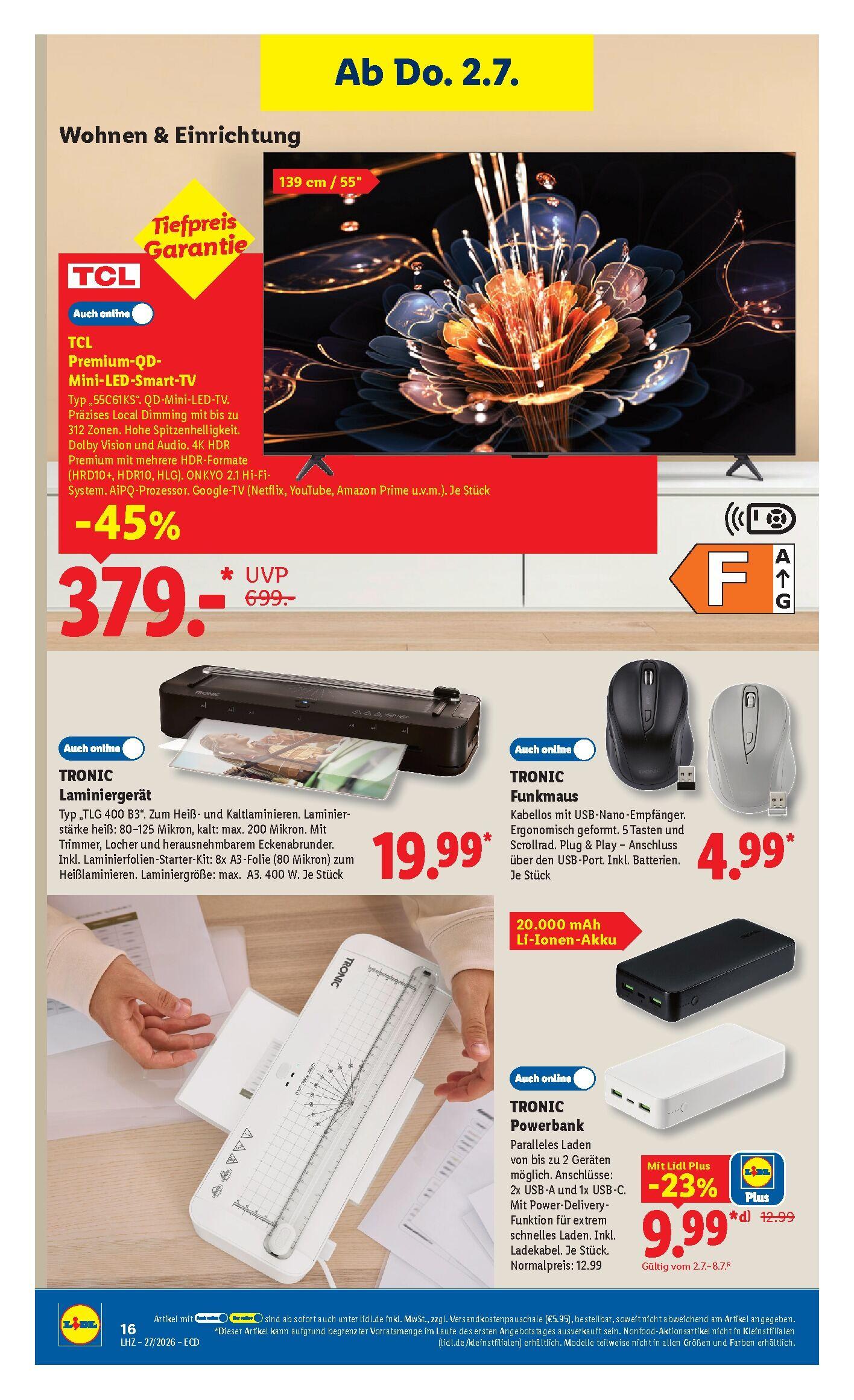 Lidl Aktueller Prospekt ab Montag Seite 12