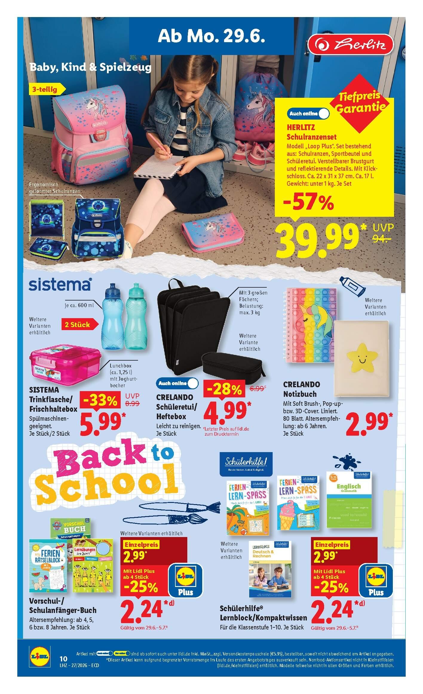 Lidl Aktueller Prospekt ab Montag Seite 6
