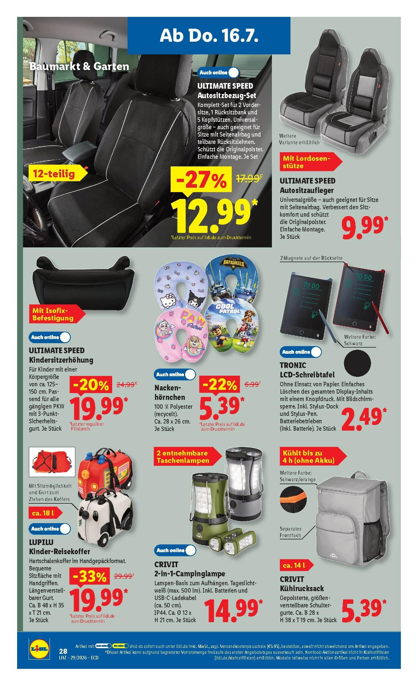 Lidl Aktueller Prospekt ab Montag Seite 28