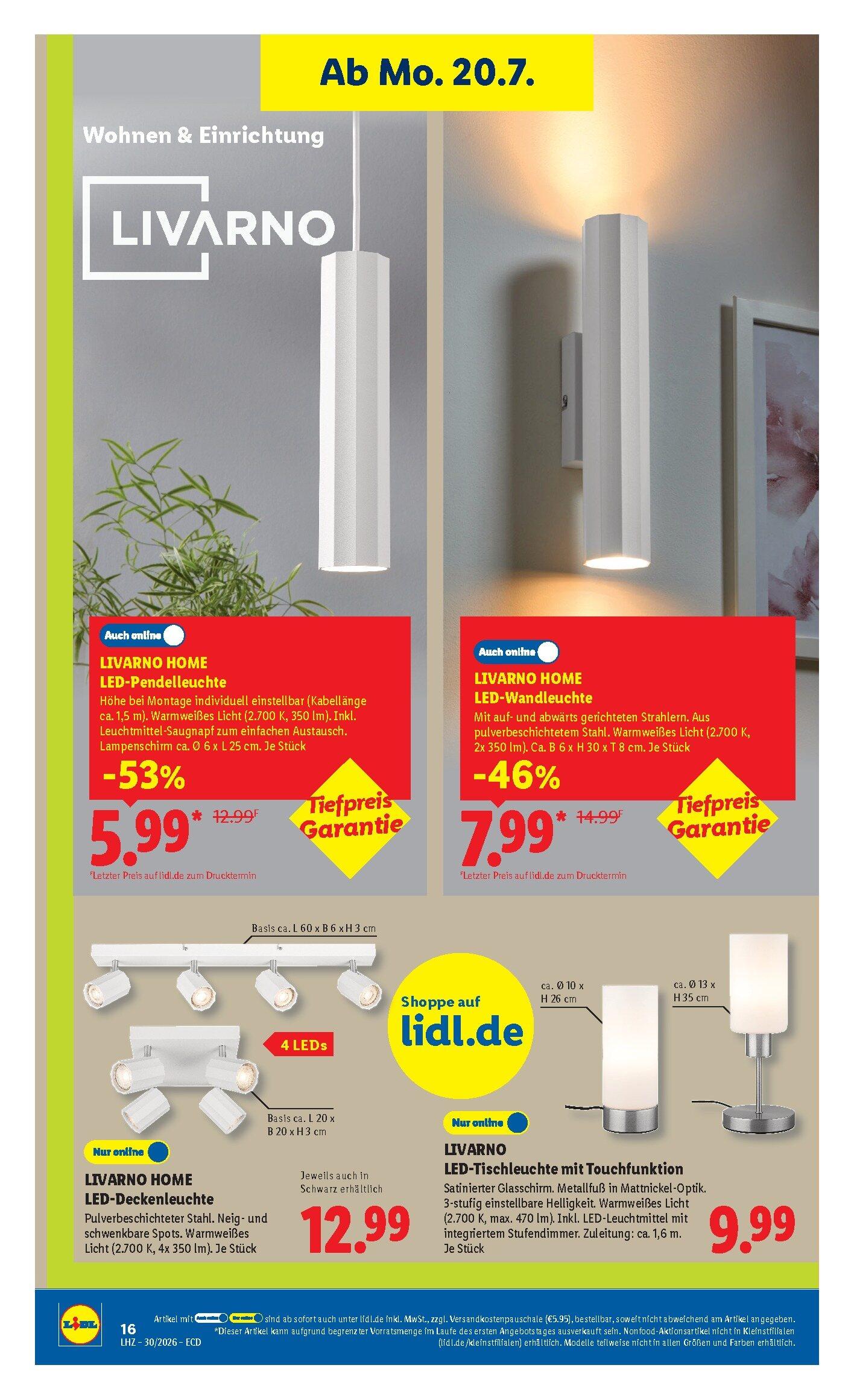 Lidl Aktueller Prospekt ab Montag Seite 14