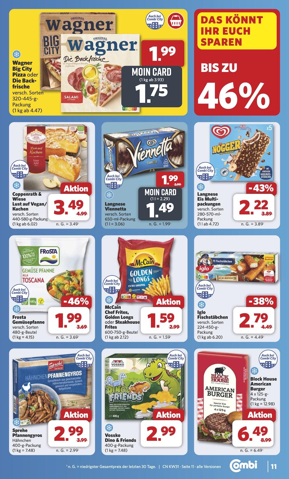 Combi Aktueller Prospekt ab Montag Seite 12