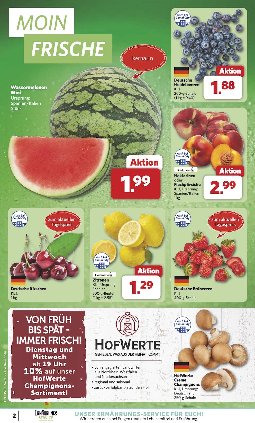 Combi Aktueller Prospekt ab Montag Seite 2