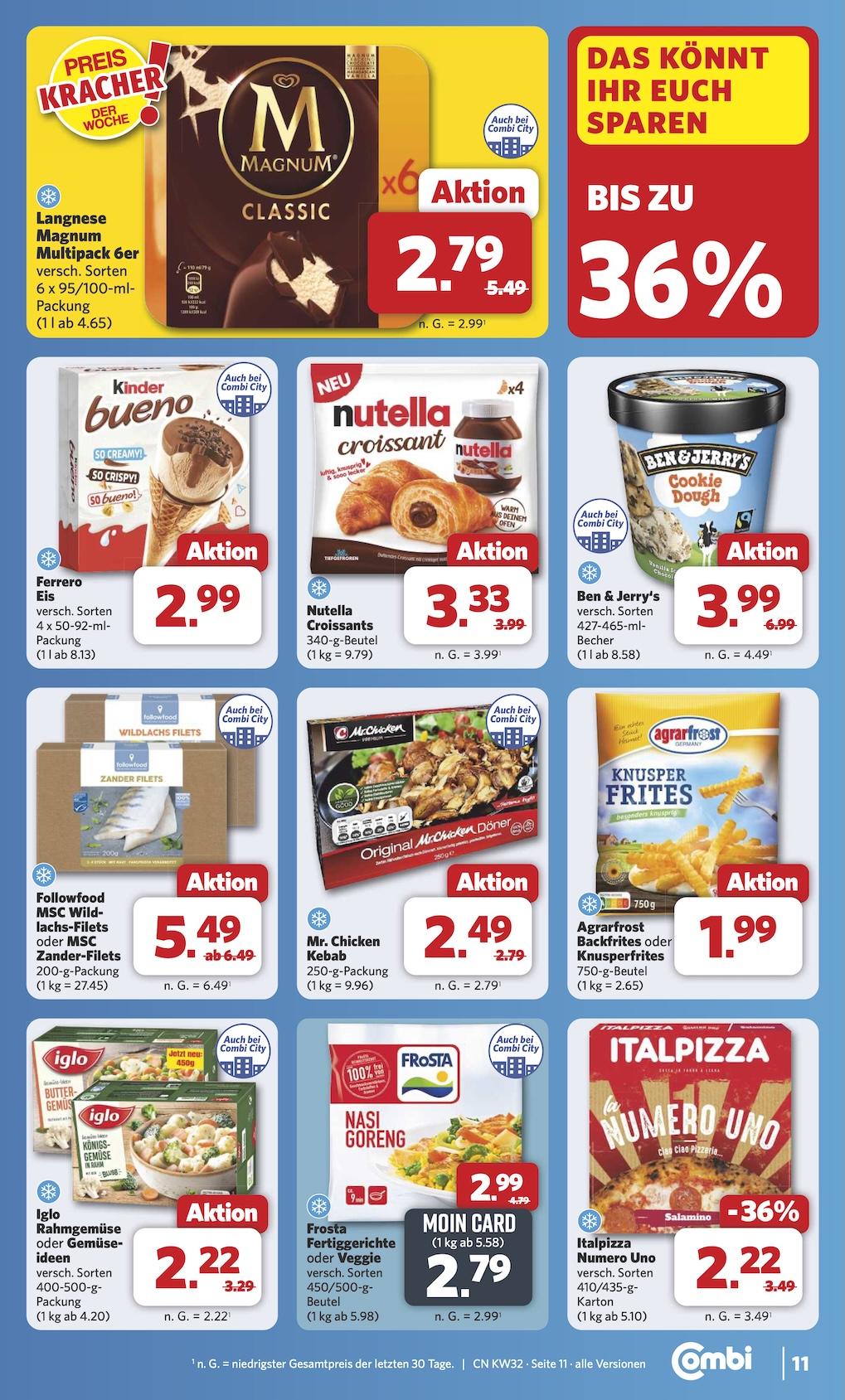 Combi Aktueller Prospekt ab Montag Seite 12