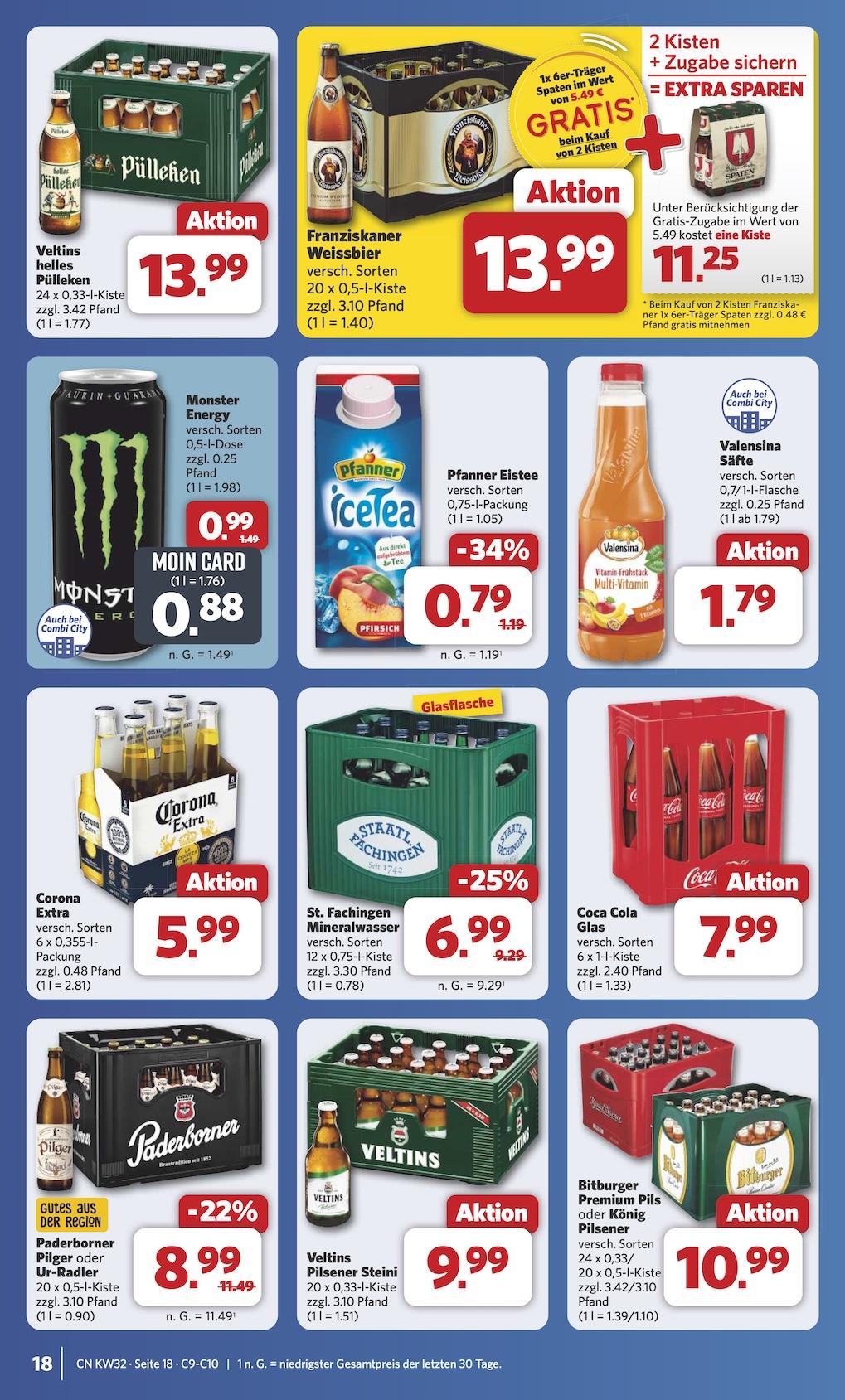 Combi Aktueller Prospekt ab Montag Seite 22