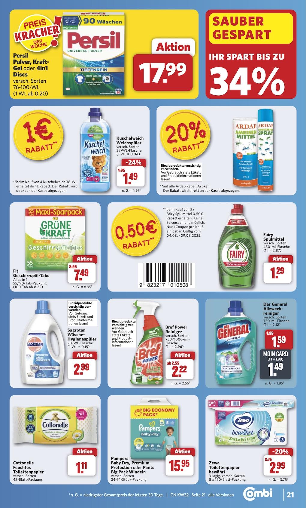 Combi Aktueller Prospekt ab Montag Seite 26