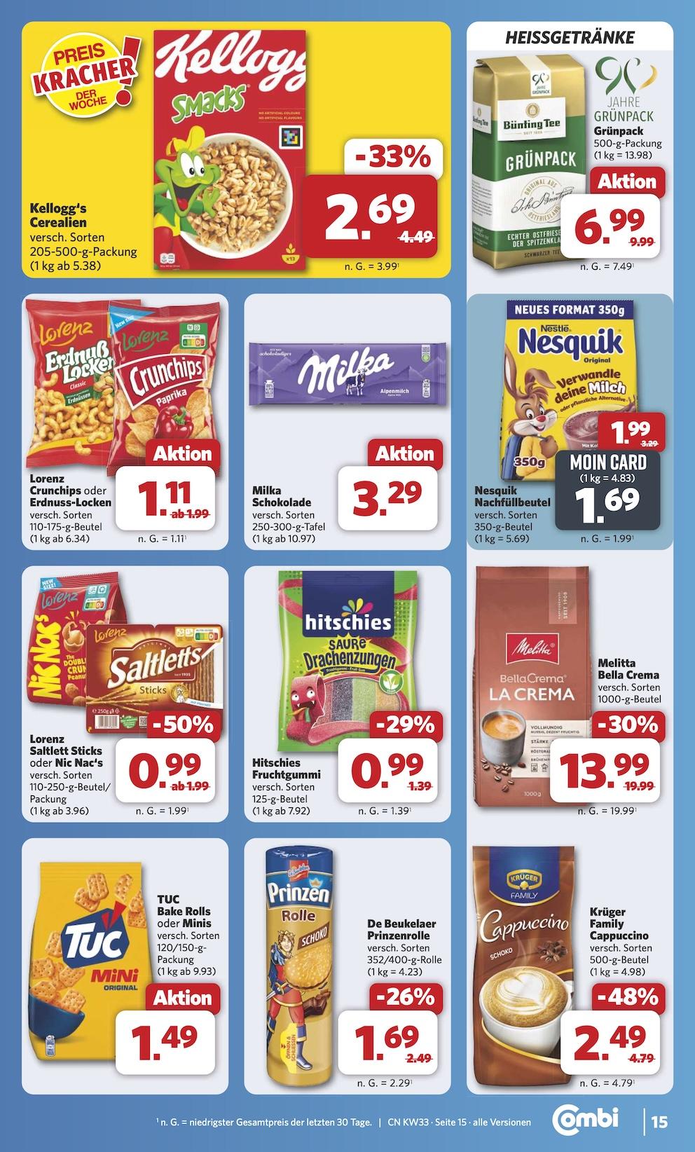 Combi Aktueller Prospekt ab Montag Seite 17