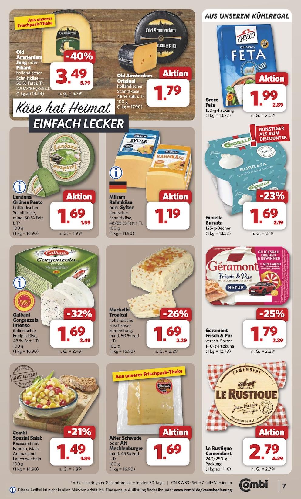 Combi Aktueller Prospekt ab Montag Seite 7