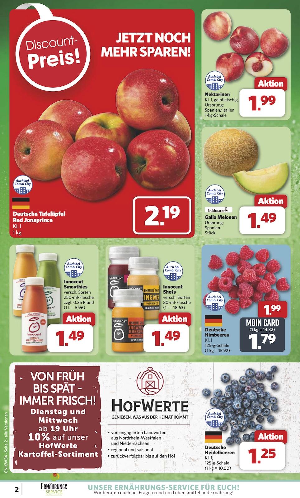 Combi Aktueller Prospekt ab Montag Seite 2