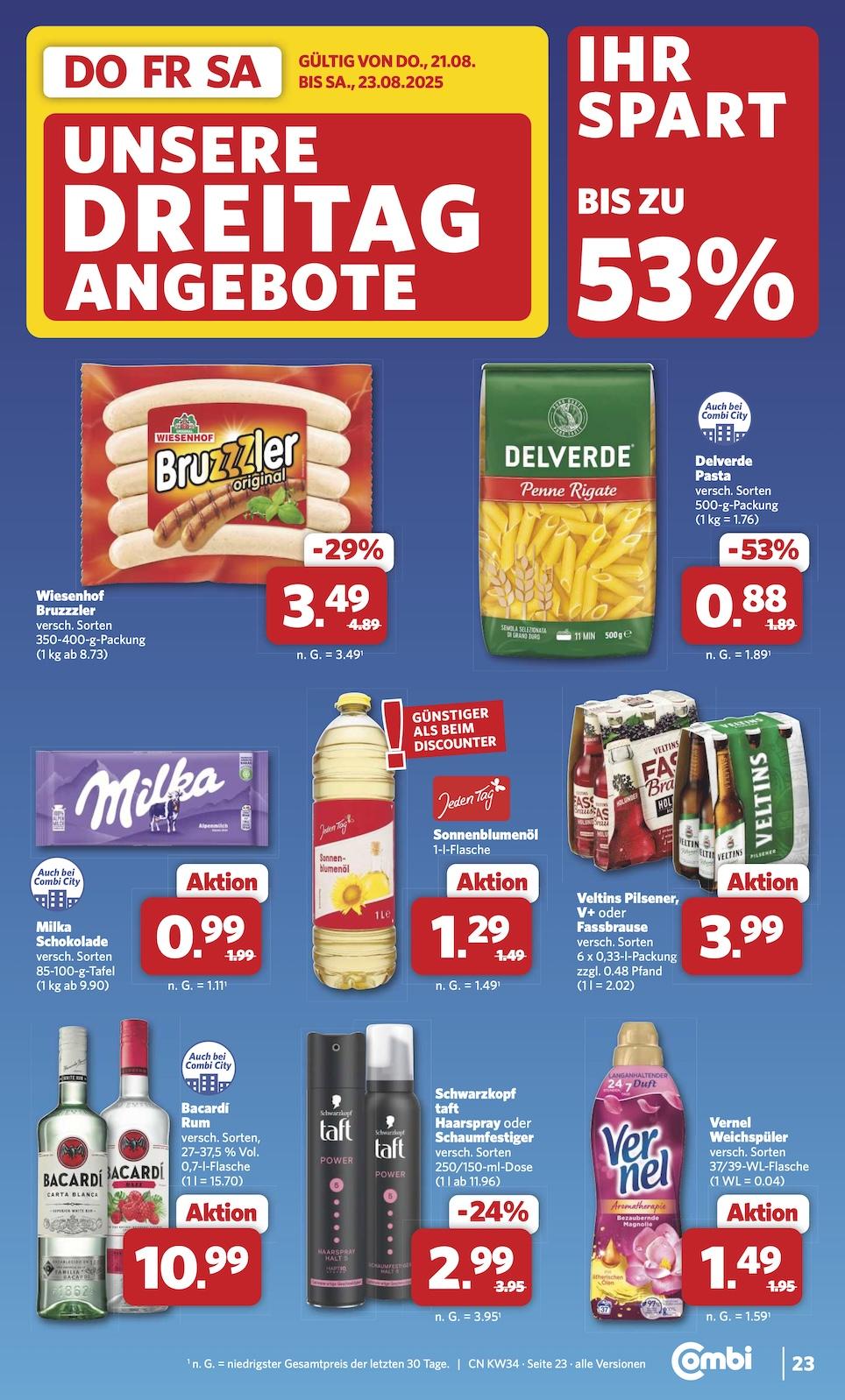 Combi Aktueller Prospekt ab Montag Seite 31
