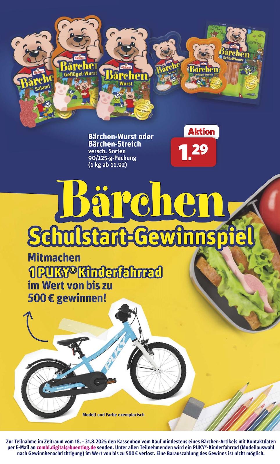 Combi Aktueller Prospekt ab Montag Seite 9