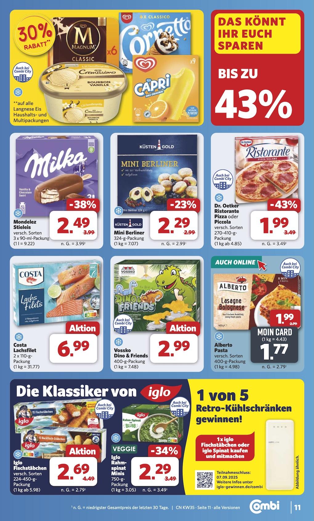 Combi Aktueller Prospekt ab Montag Seite 13