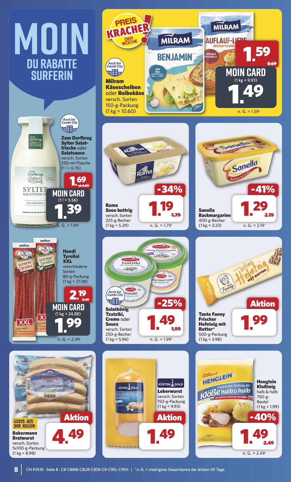 Combi Aktueller Prospekt ab Montag Seite 9