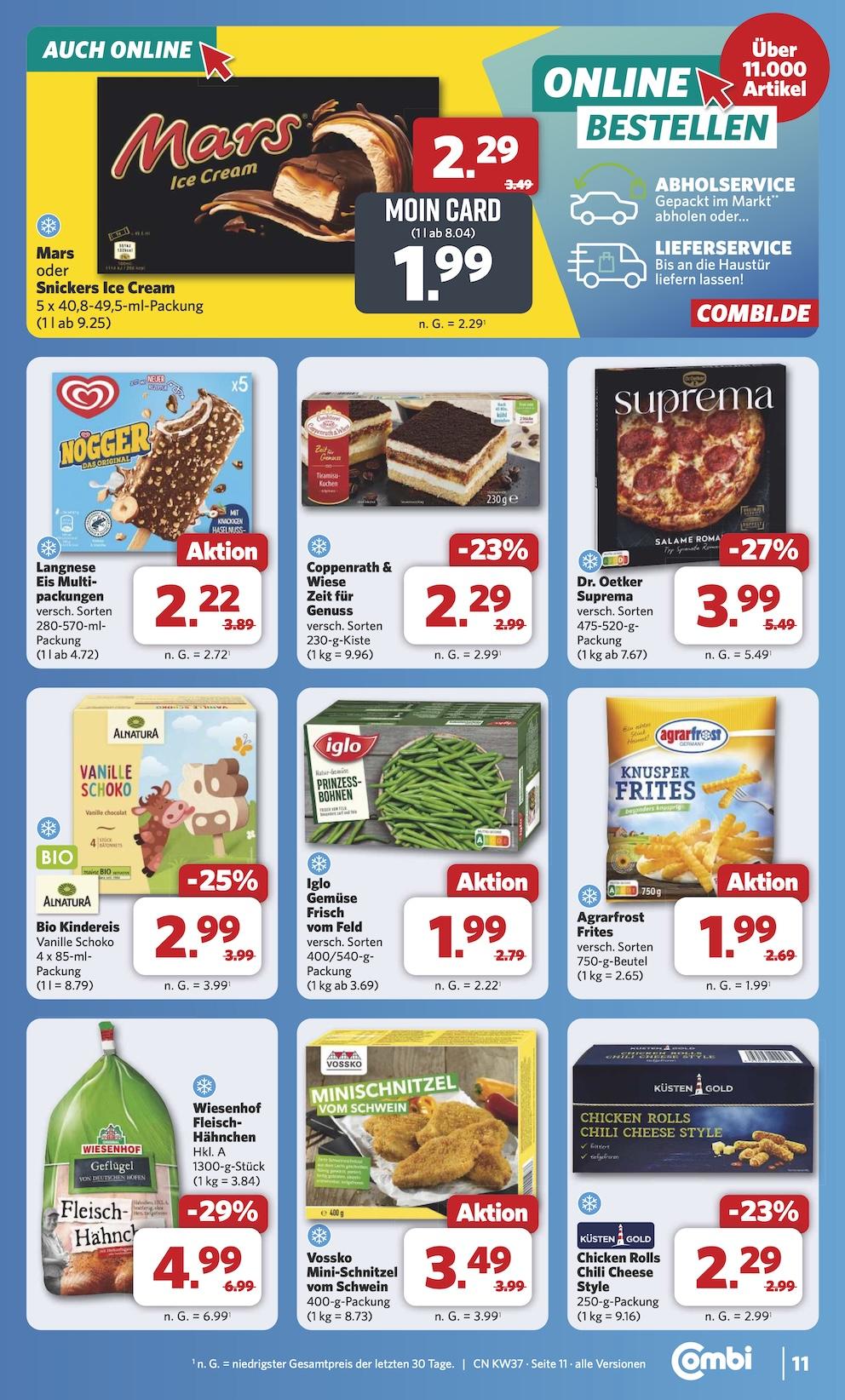 Combi Aktueller Prospekt ab Montag Seite 13