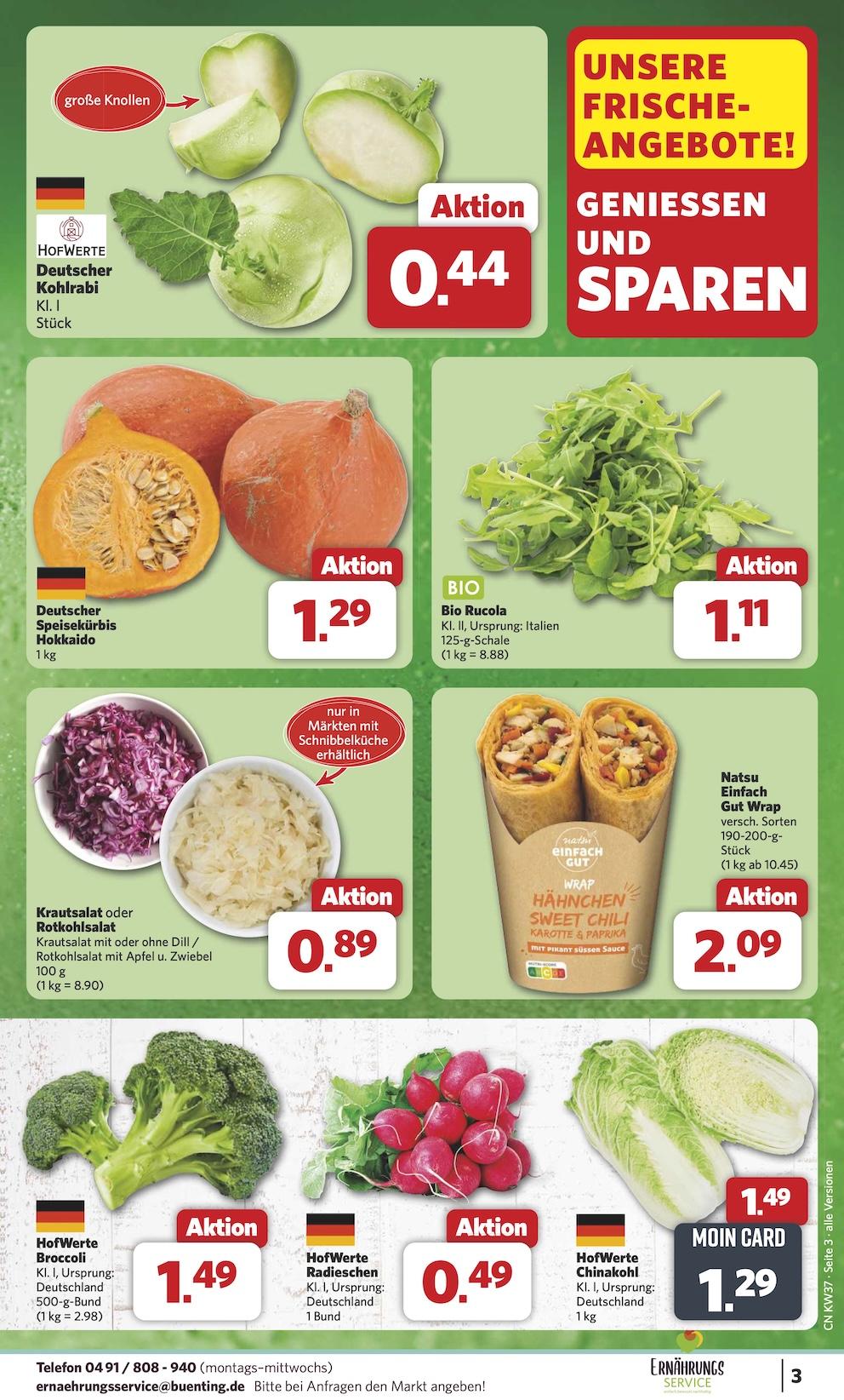 Combi Aktueller Prospekt ab Montag Seite 3
