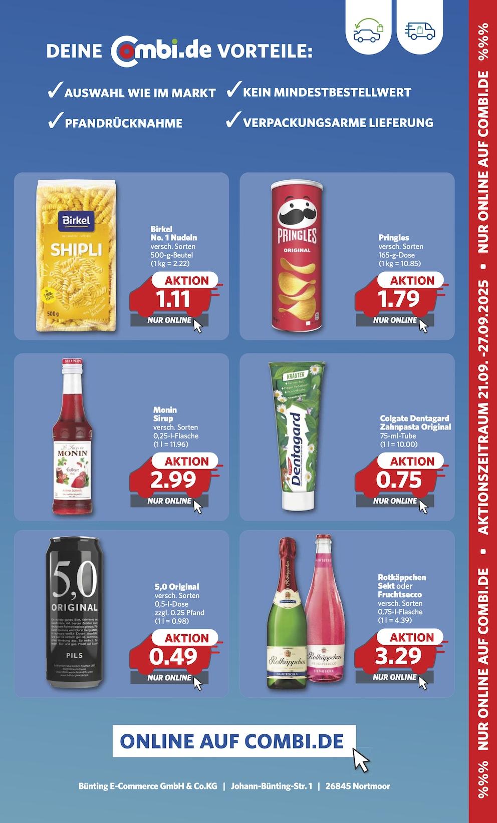 Combi Aktueller Prospekt ab Montag Seite 16