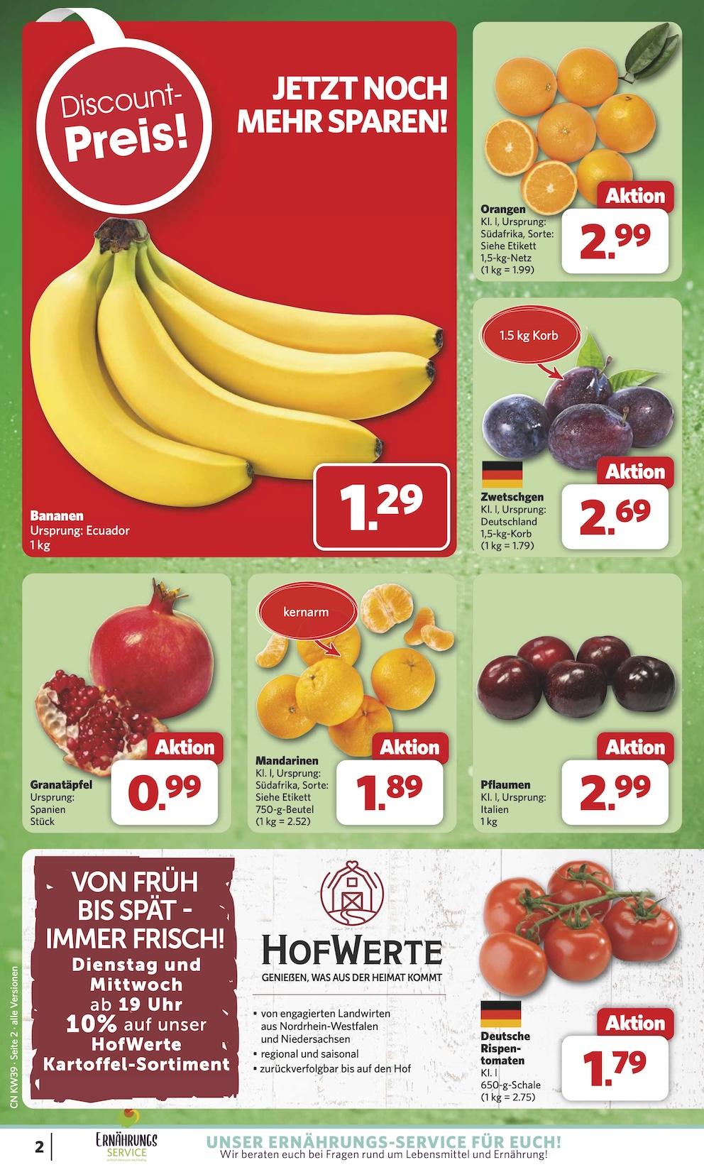 Combi Aktueller Prospekt ab Montag Seite 2