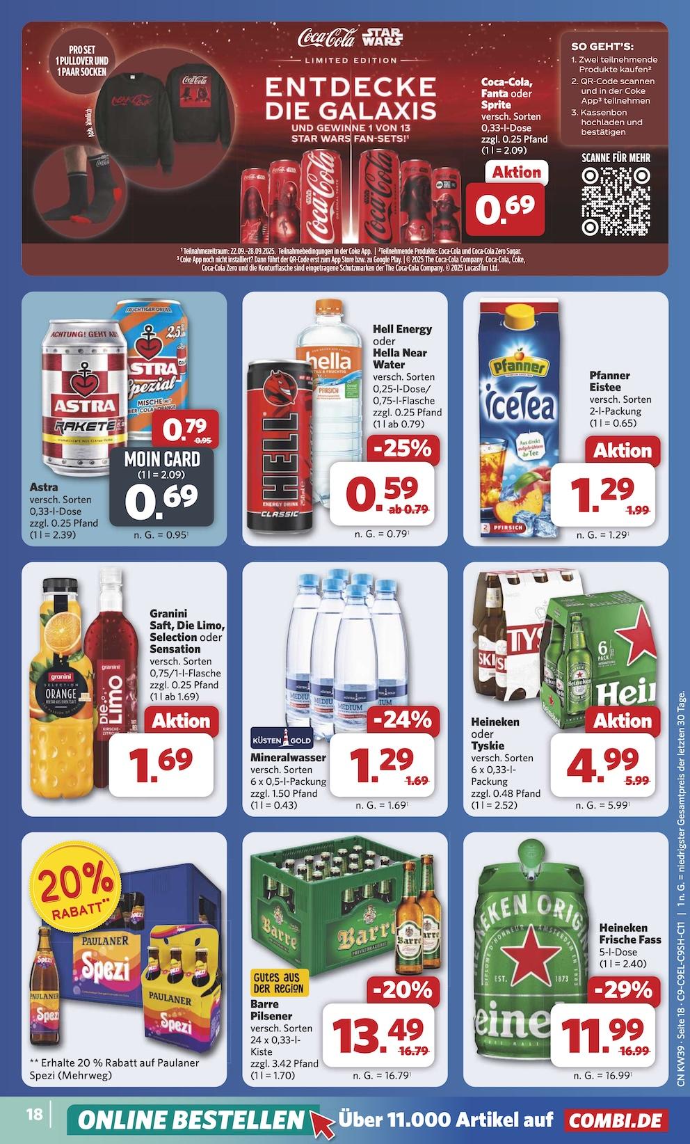 Combi Aktueller Prospekt ab Montag Seite 23