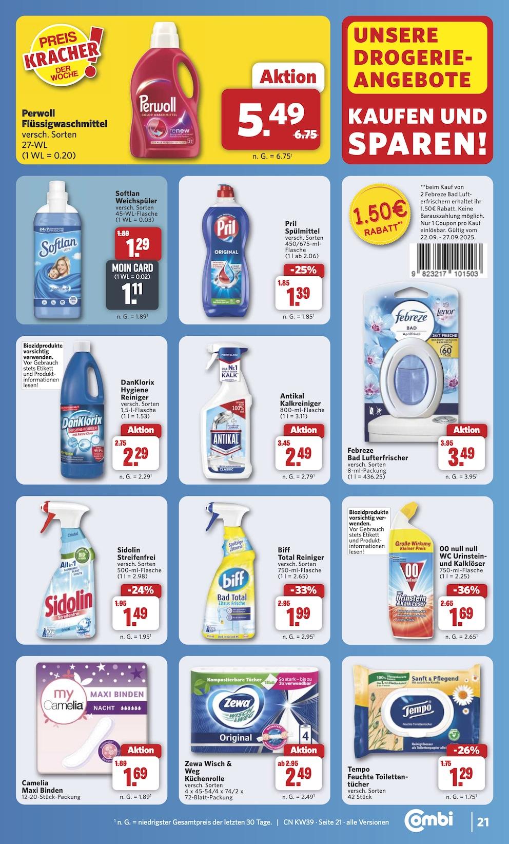 Combi Aktueller Prospekt ab Montag Seite 26