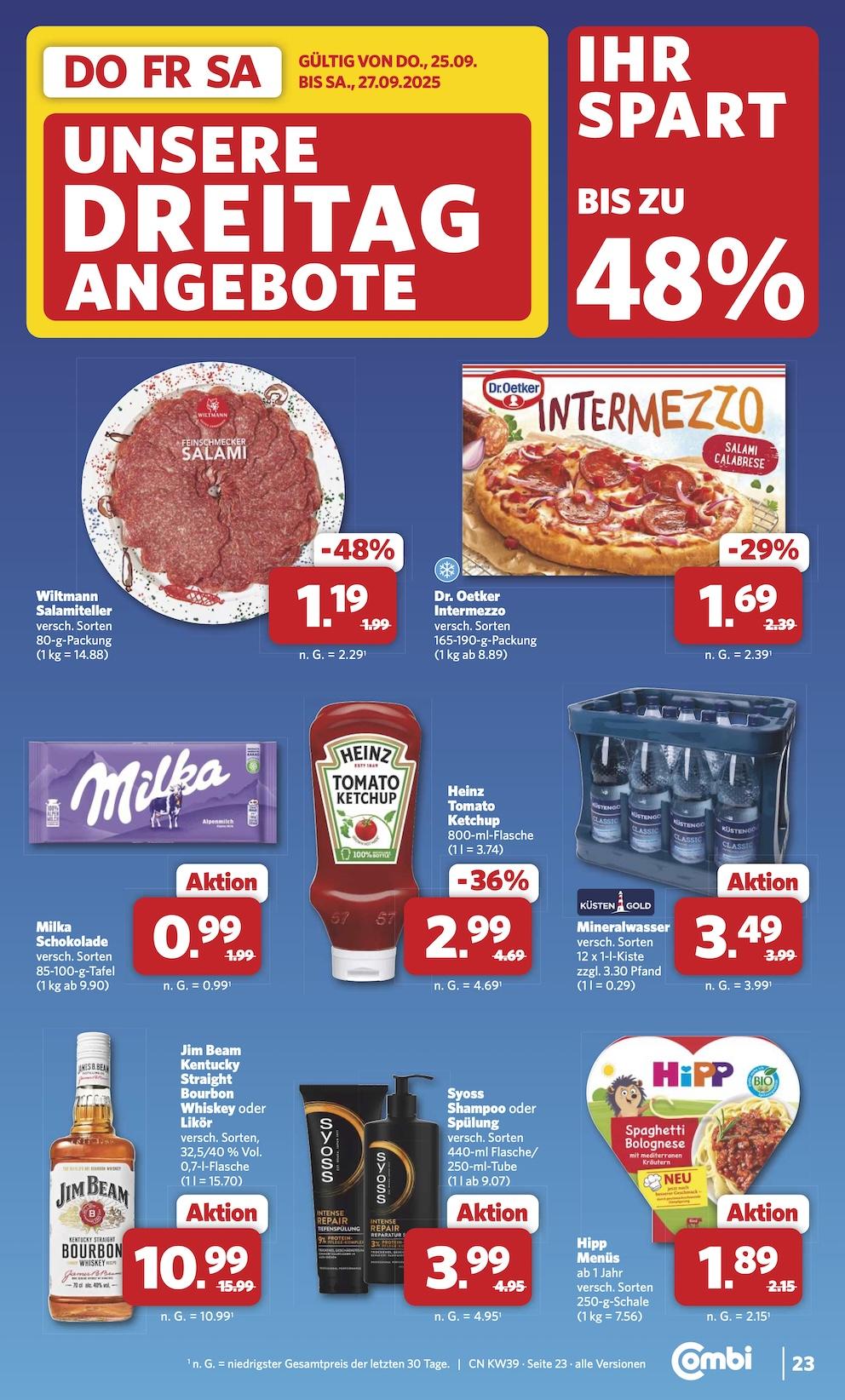 Combi Aktueller Prospekt ab Montag Seite 29