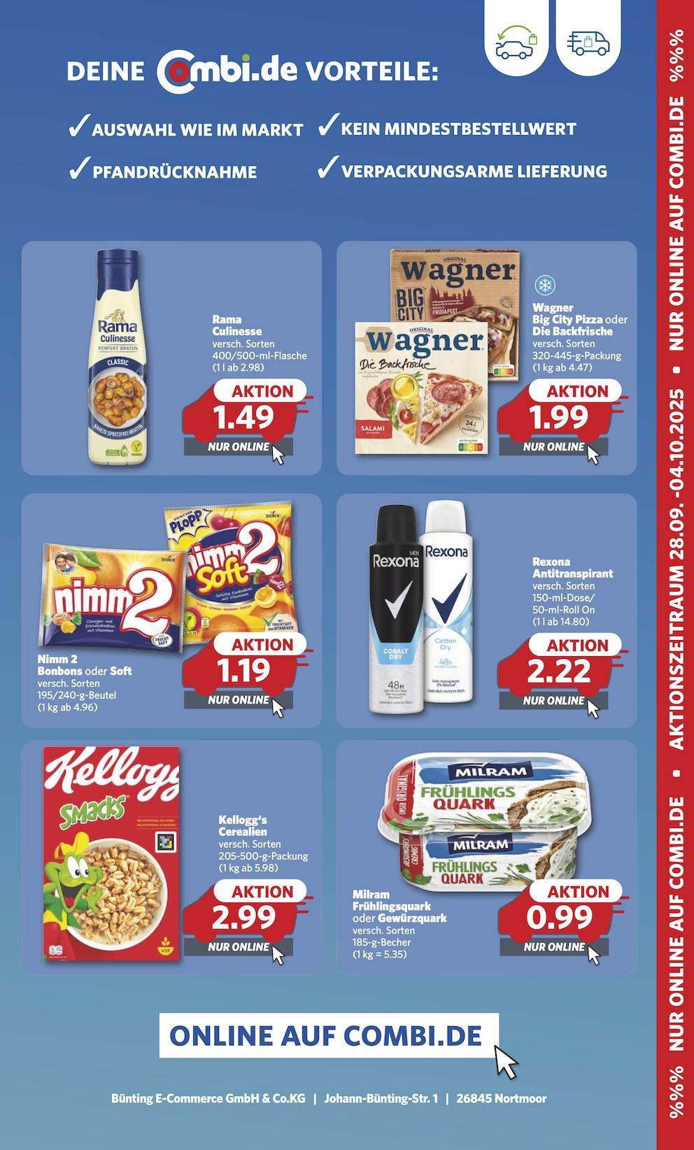 Combi Aktueller Prospekt ab Montag Seite 14