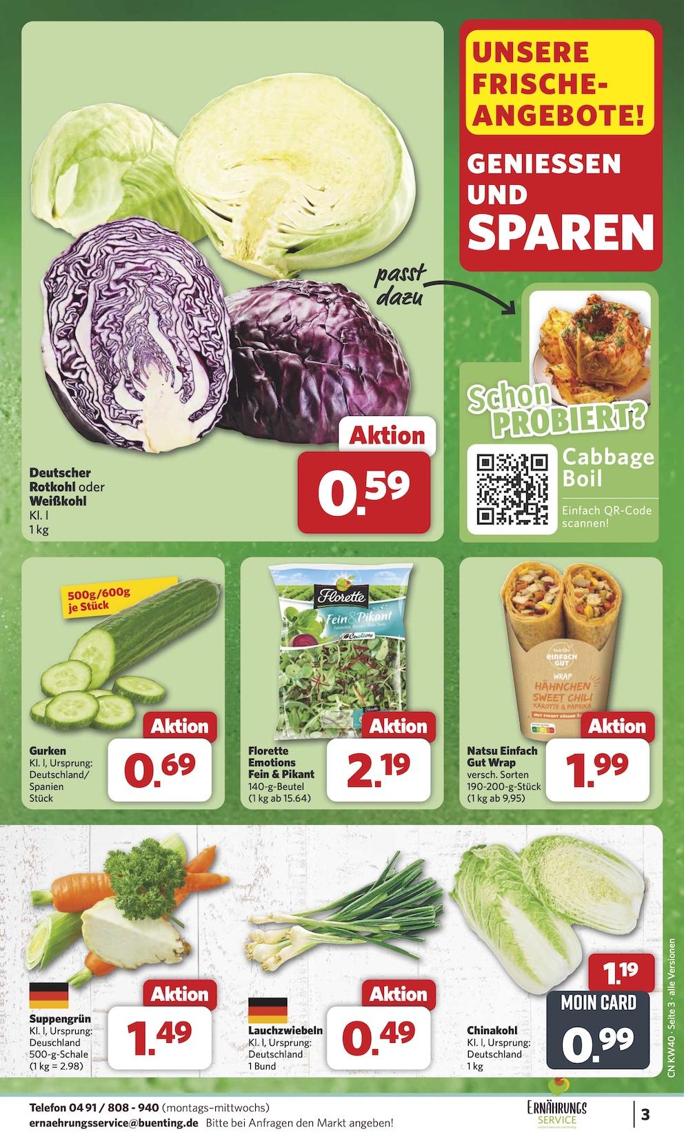 Combi Aktueller Prospekt ab Montag Seite 3