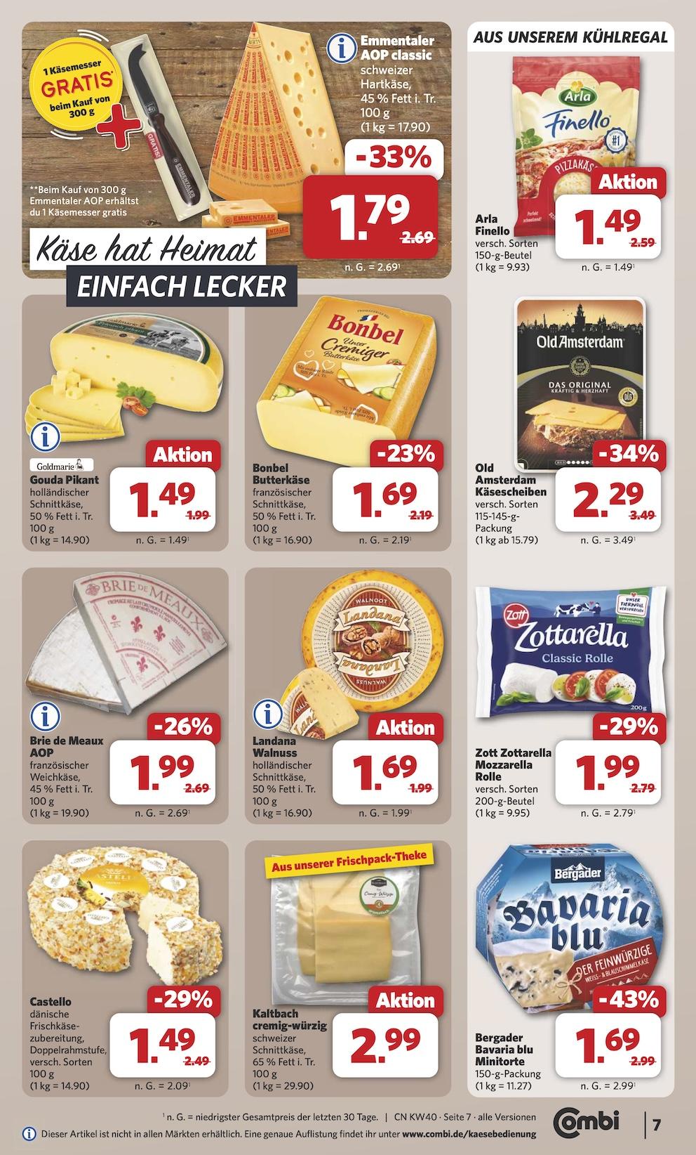 Combi Aktueller Prospekt ab Montag Seite 7