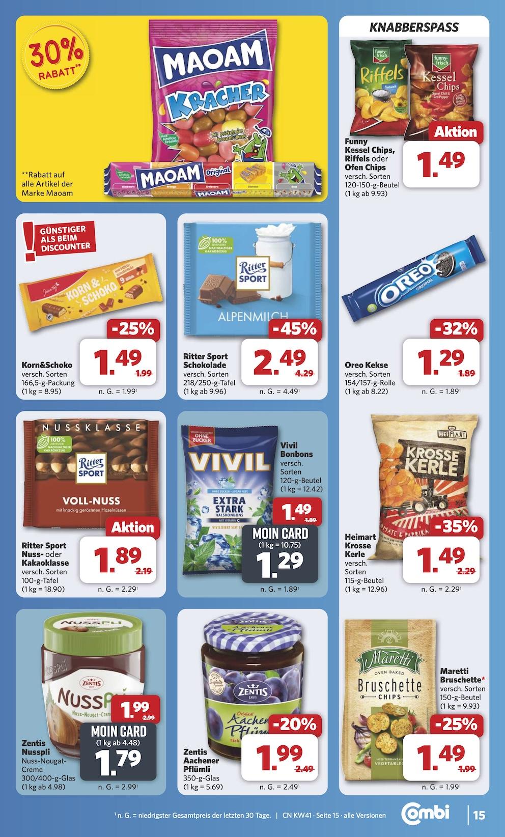 Combi Aktueller Prospekt ab Montag Seite 19