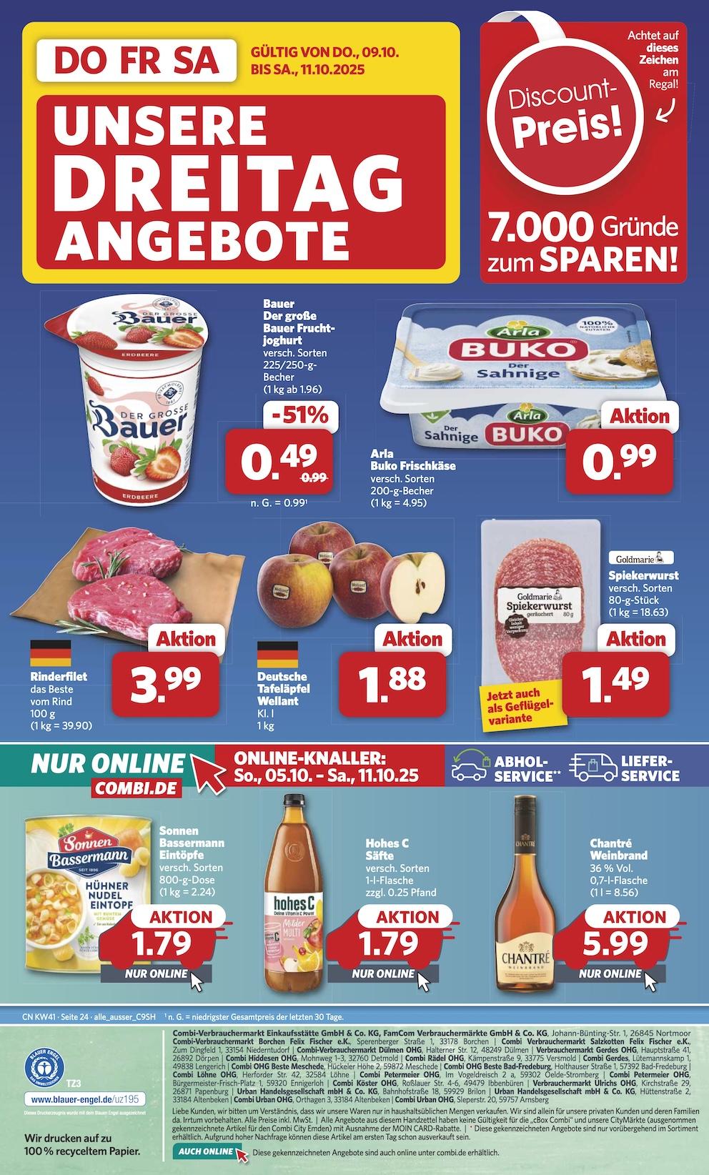 Combi Aktueller Prospekt ab Montag Seite 30