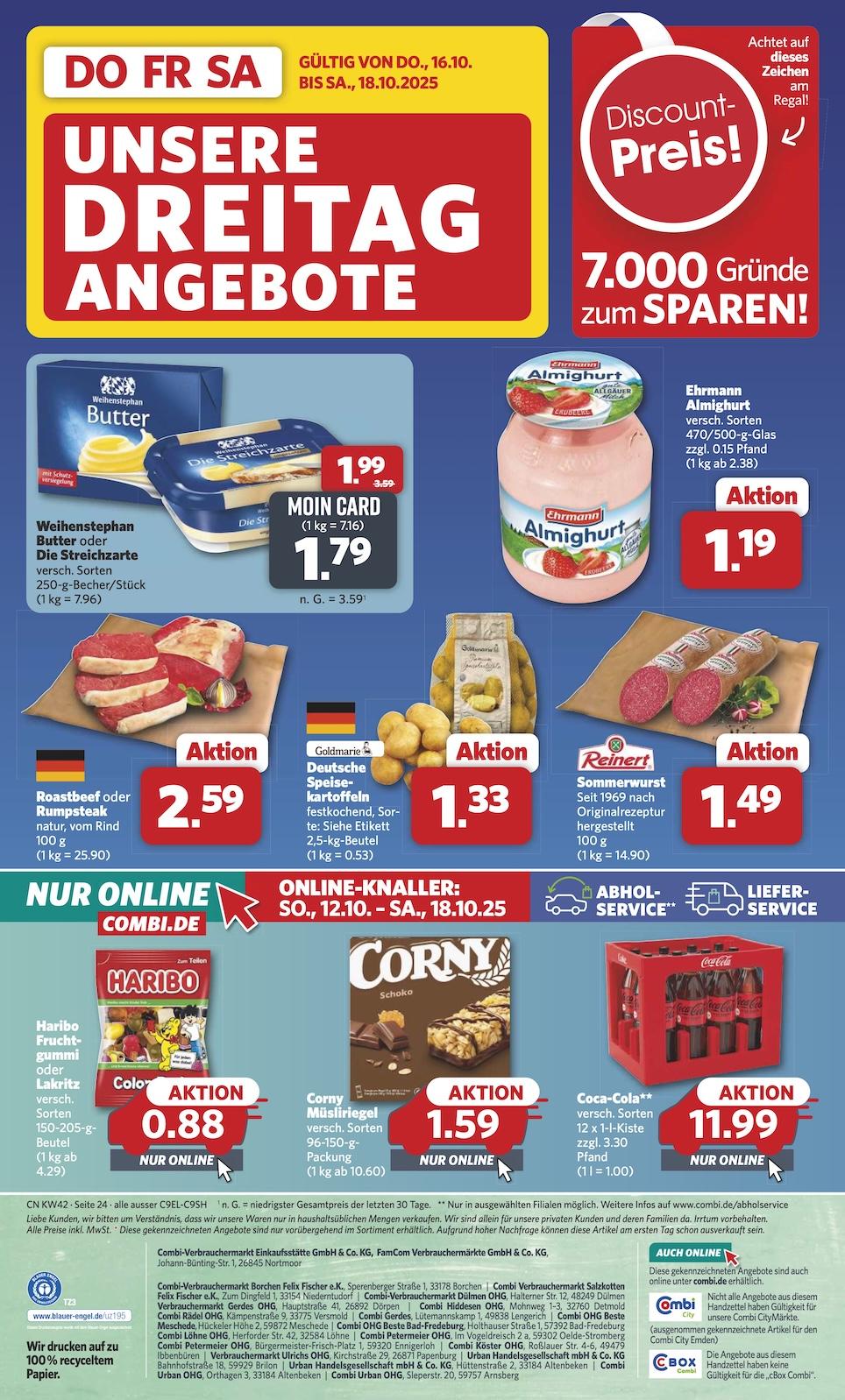 Combi Aktueller Prospekt ab Montag Seite 29