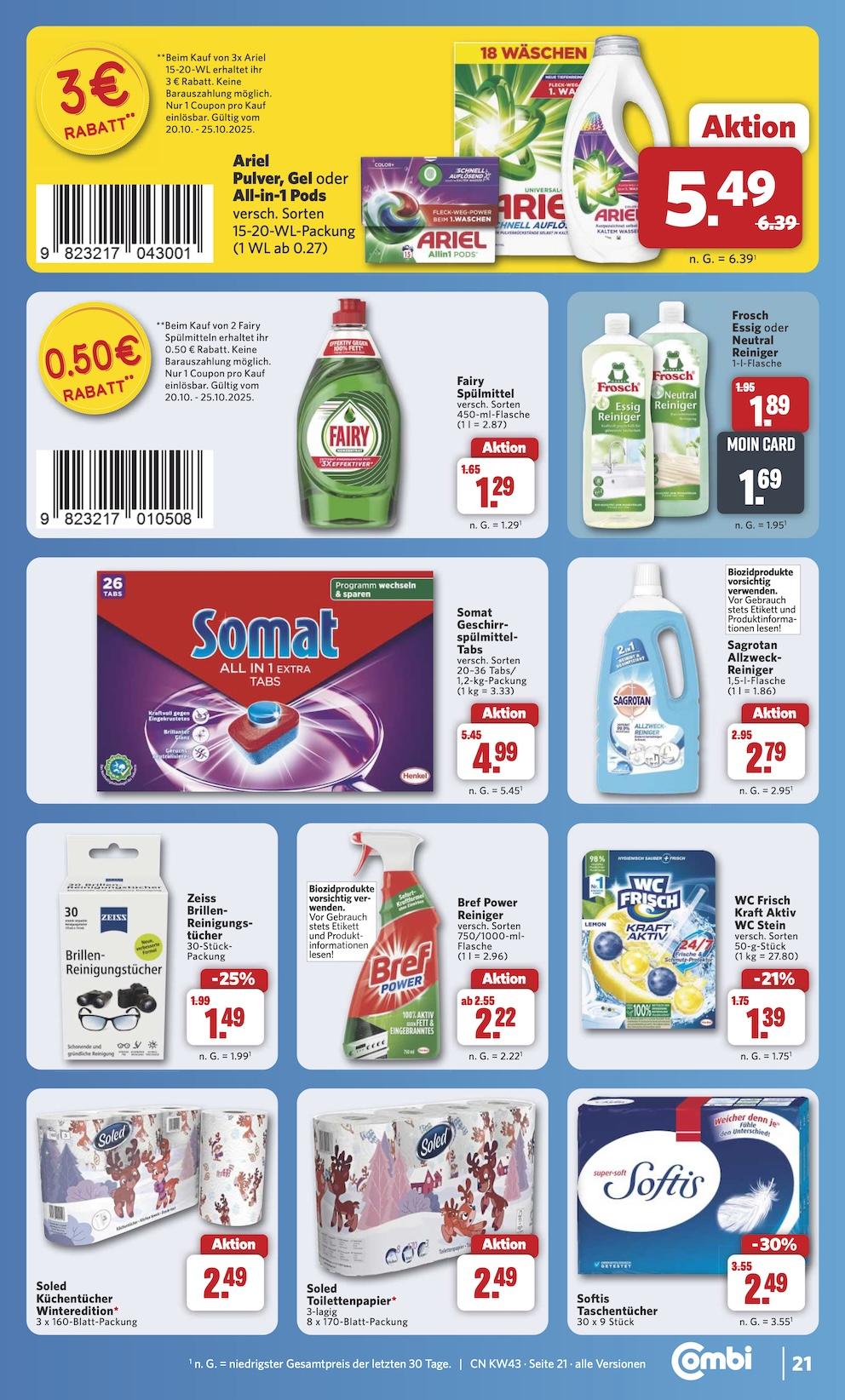 Combi Aktueller Prospekt ab Montag Seite 27