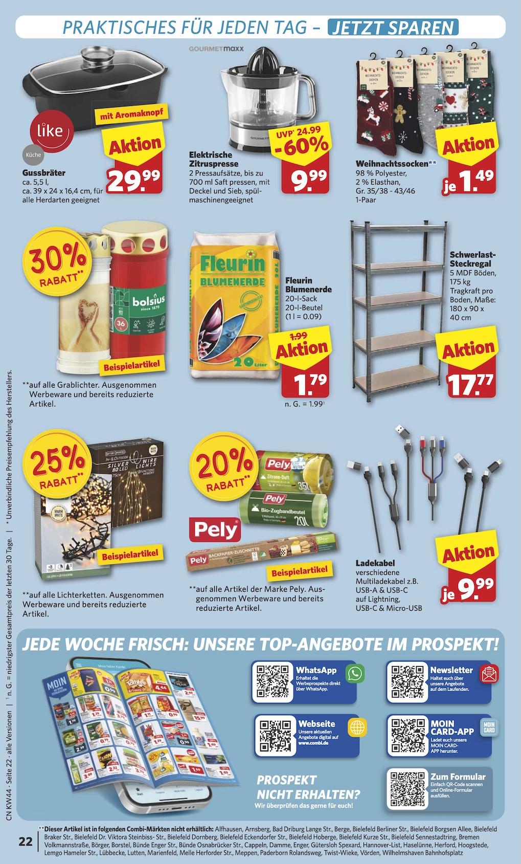 Combi Aktueller Prospekt ab Montag Seite 24