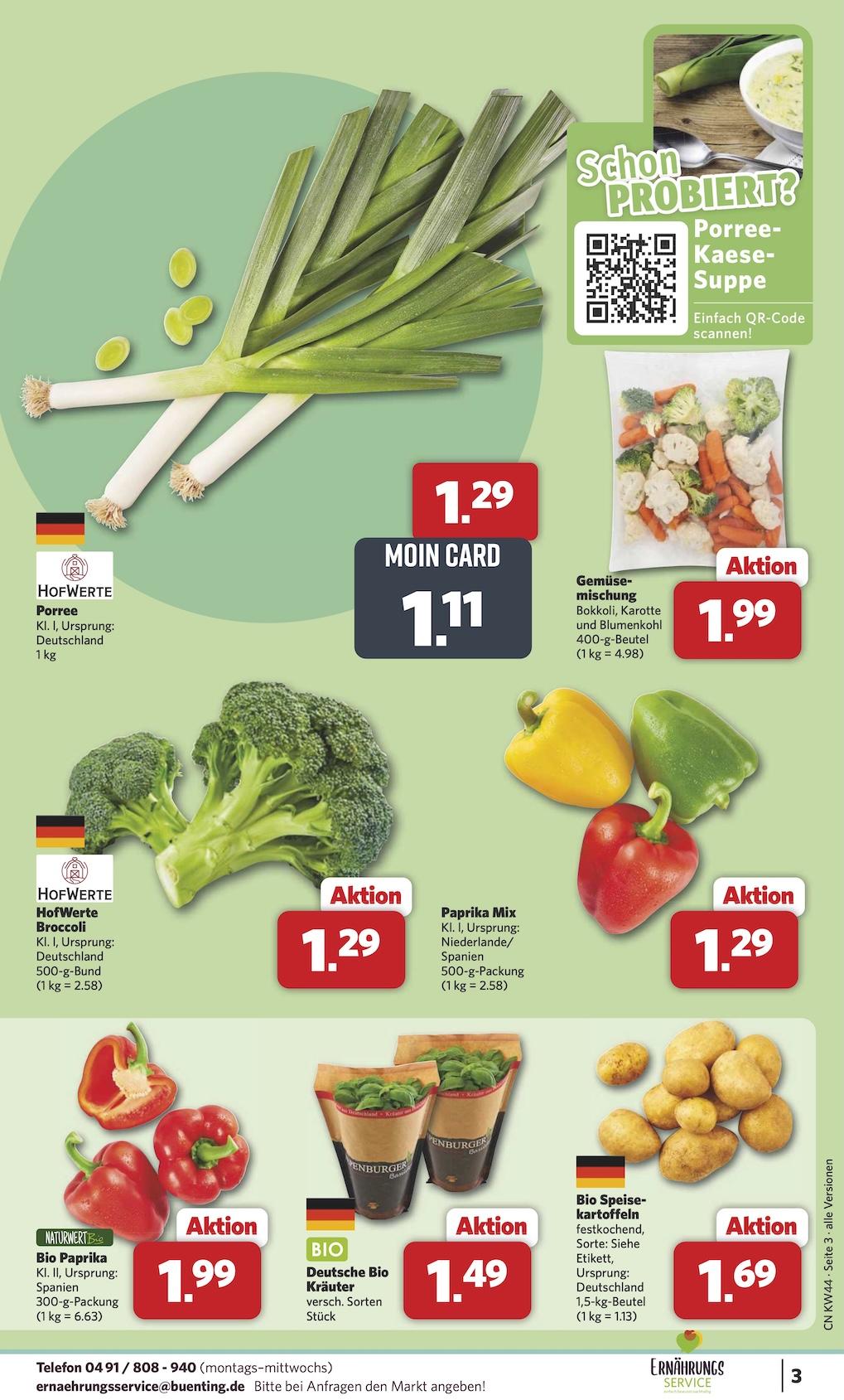 Combi Aktueller Prospekt ab Montag Seite 3