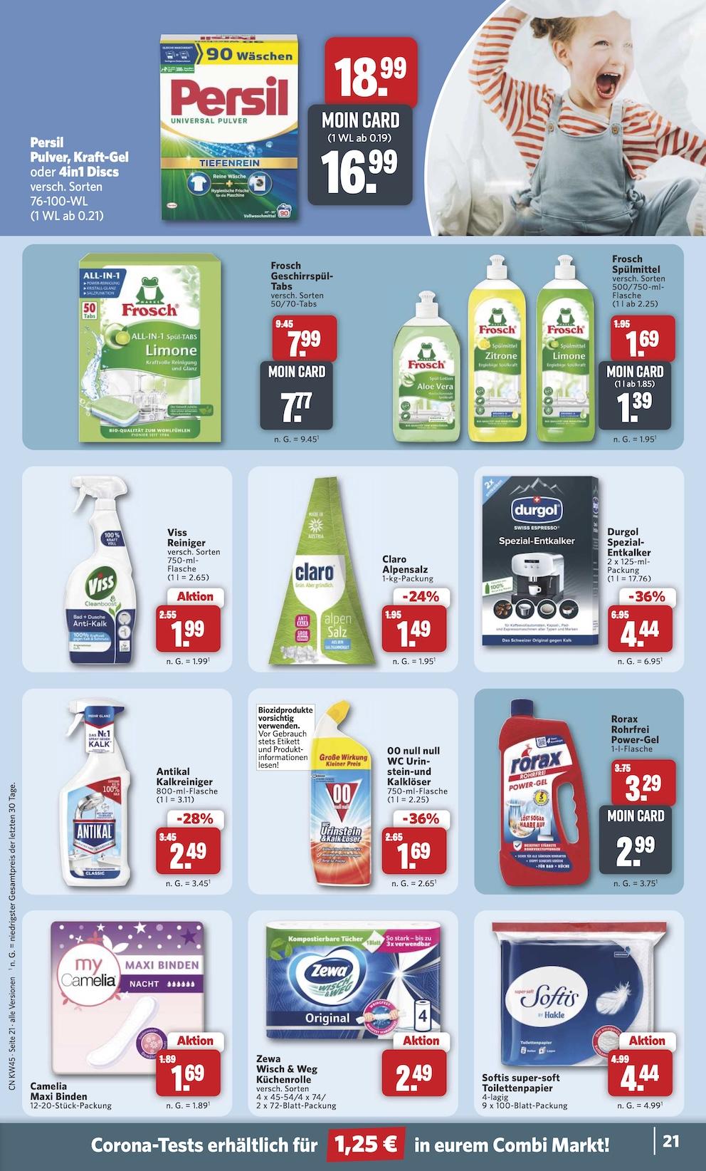 Combi Aktueller Prospekt ab Montag Seite 23