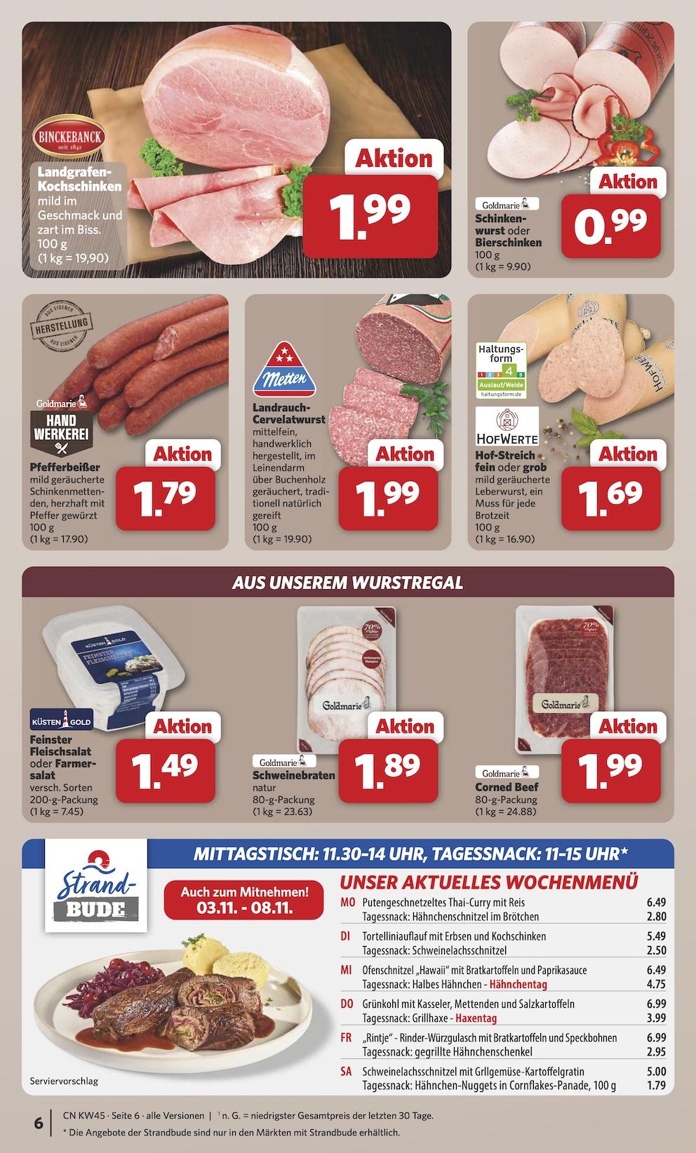 Combi Aktueller Prospekt ab Montag Seite 6