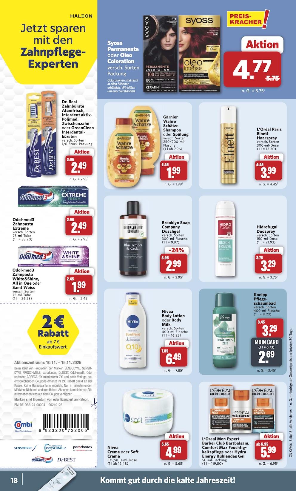 Combi Aktueller Prospekt ab Montag Seite 20